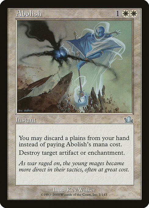 Abolish (Premodern, Prophecy)
