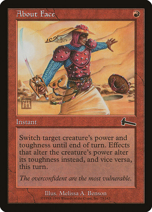 About Face (Premodern, Urza's Legacy)