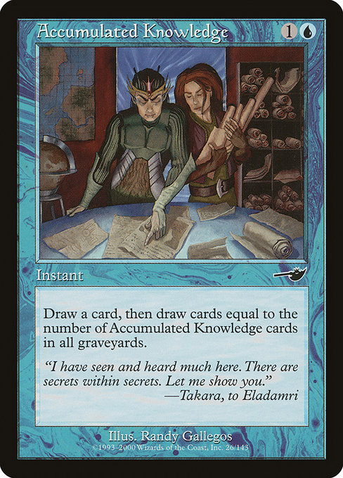 Accumulated Knowledge (Premodern, Nemesis)