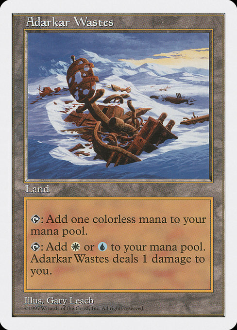 Adarkar Wastes (Premodern, Fifth Edition)