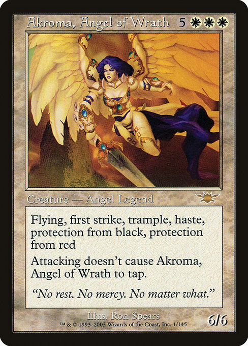 Akroma, Angel of Wrath (Premodern, Legions)