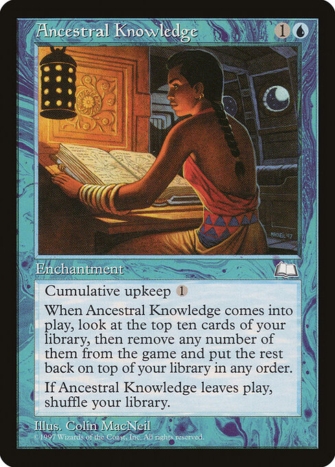 Ancestral Knowledge (Premodern, Weatherlight)