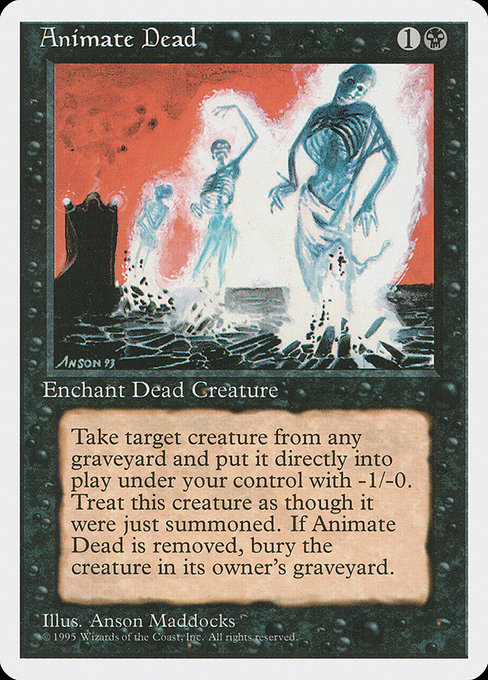 Animate Dead (Premodern, Fourth Edition)