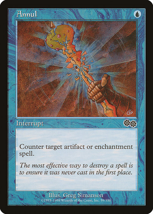 Annul (Premodern, Urza's Saga)