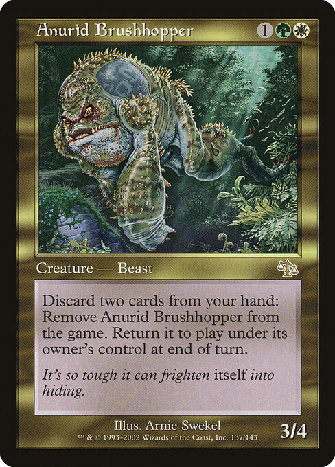 Anurid Brushhopper (Premodern, Judgment)