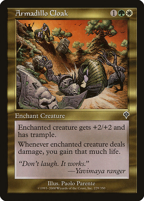 Armadillo Cloak (Premodern, Invasion)