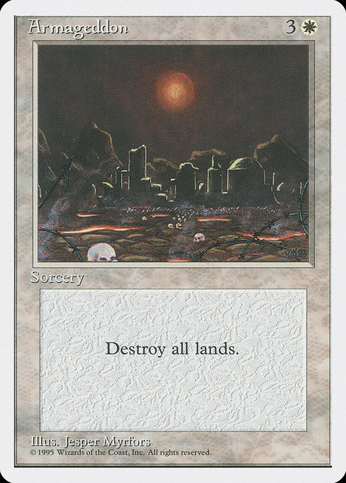 Armageddon (Premodern, Fourth Edition)