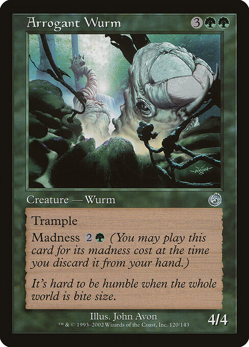 Arrogant Wurm (Premodern, Torment)