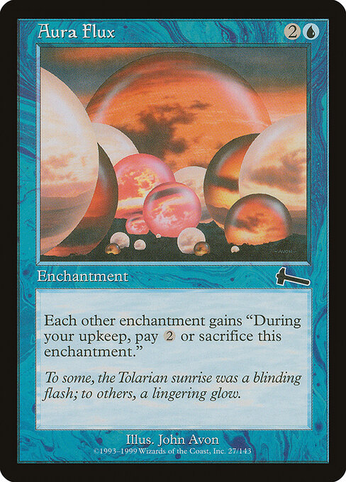 Aura Flux (Premodern, Urza's Legacy)