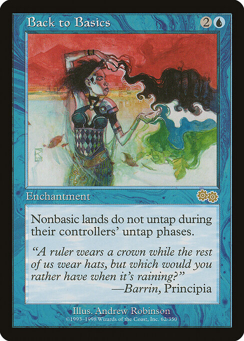 Back to Basics (Premodern, Urza's Saga)