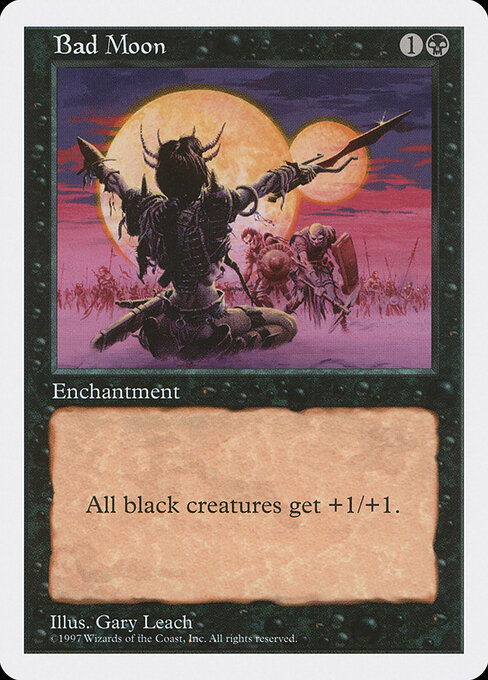 Bad Moon (Premodern, Fifth Edition)