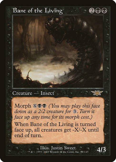 Bane of the Living (Premodern, Legions)