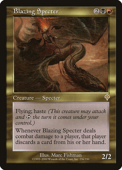 Blazing Specter (Premodern, Invasion)