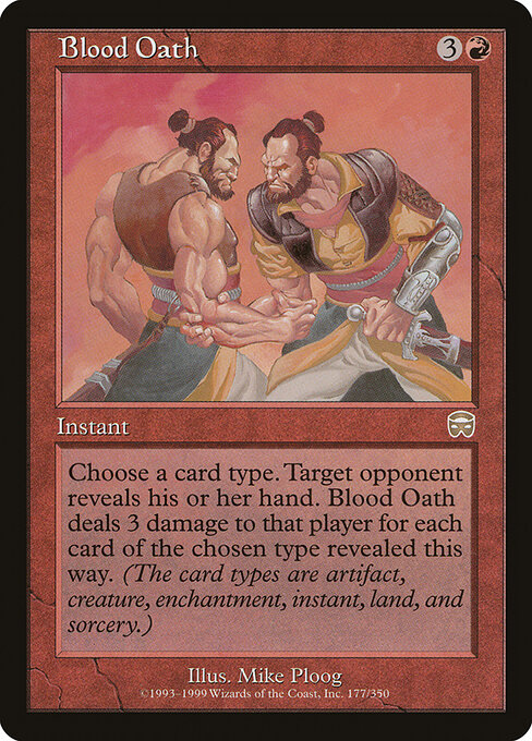 Blood Oath (Premodern, Mercadian Masques)