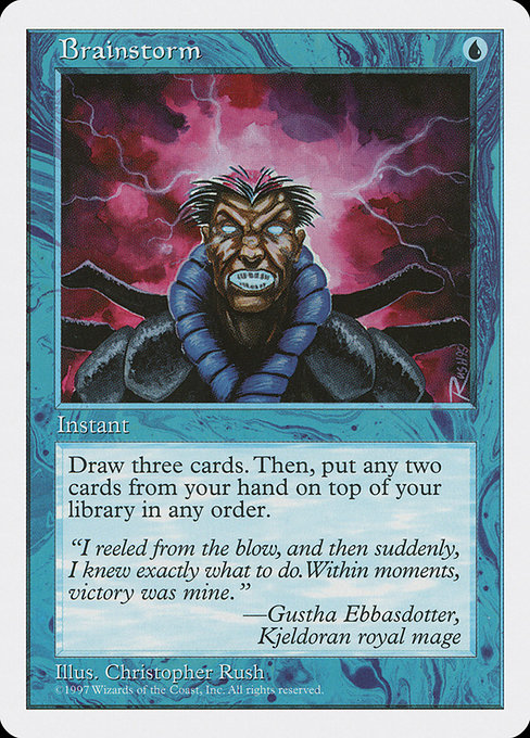 Brainstorm (Premodern, Fifth Edition)