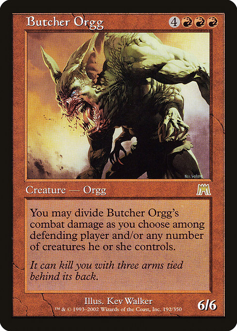 Butcher Orgg (Premodern, Onslaught)