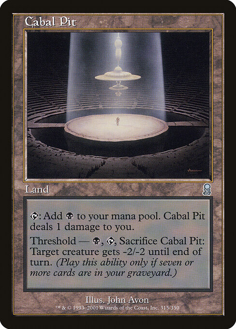 Cabal Pit (Premodern, Odyssey)