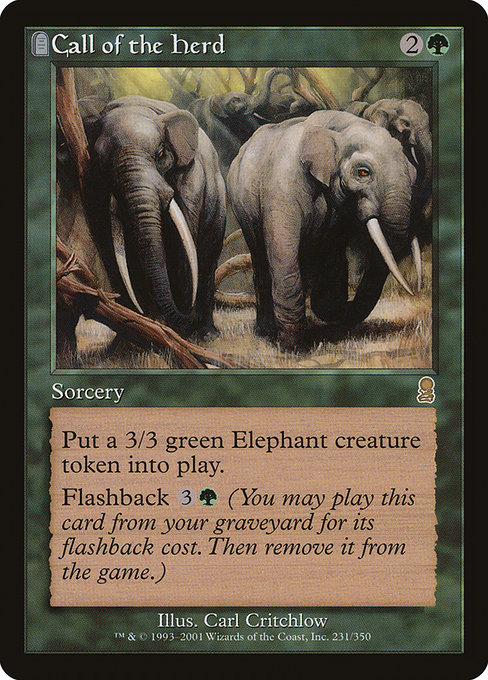 Call of the Herd (Premodern, Odyssey)