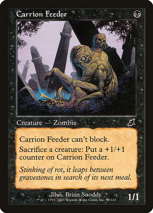 Carrion Feeder (Premodern, Scourge)