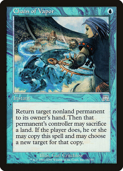 Chain of Vapor (Premodern, Onslaught)