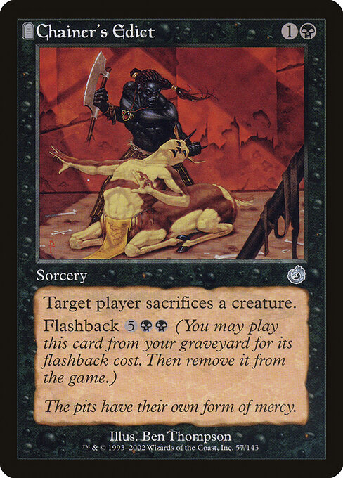 Chainer's Edict (Premodern, Torment)