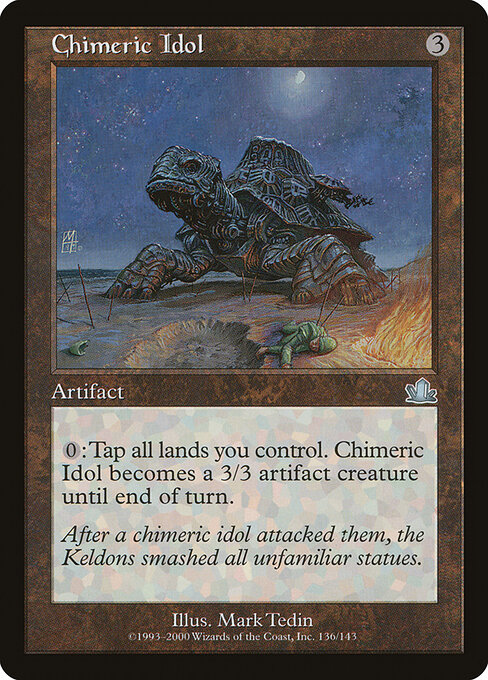 Chimeric Idol (Premodern, Prophecy)