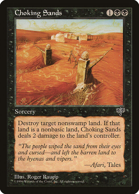 Choking Sands (Premodern, Mirage)