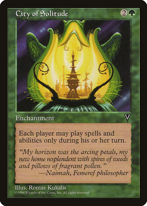 City of Solitude (Premodern, Visions)