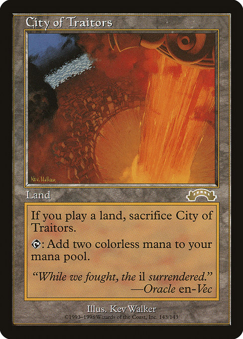City of Traitors (Premodern, Exodus)