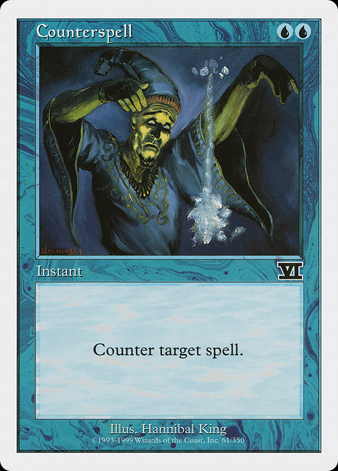 Counterspell (Premodern, Sixth Edition)