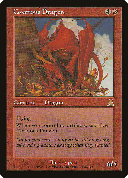 Covetous Dragon (Premodern, Urza's Destiny)