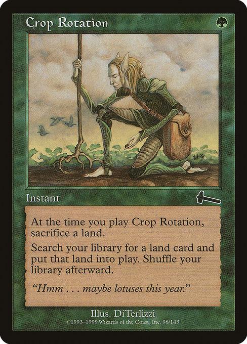 Crop Rotation (Premodern, Urza's Legacy)