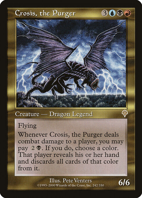 Crosis, the Purger (Premodern, Invasion)