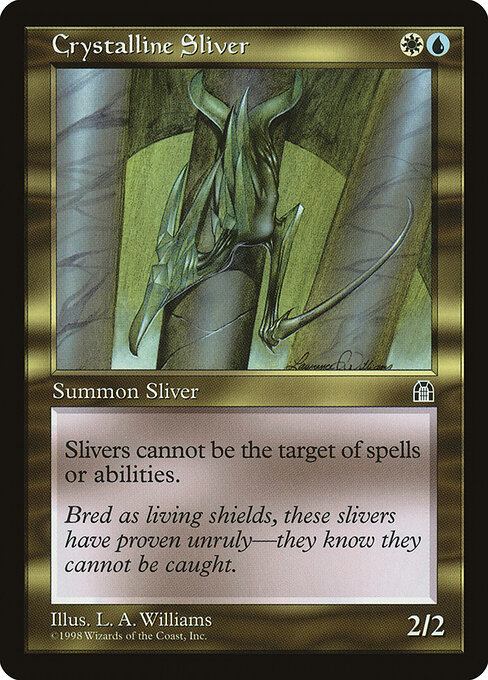 Crystalline Sliver (Premodern, Stronghold)