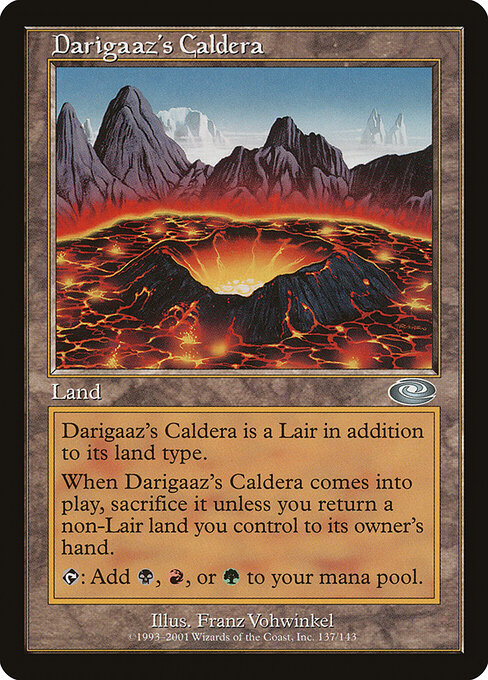 Darigaaz's Caldera (Premodern, Planeshift)