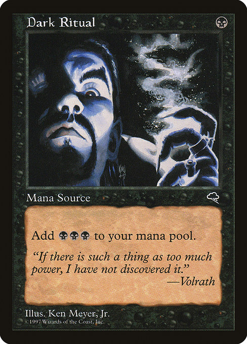 Dark Ritual (Premodern, Tempest)