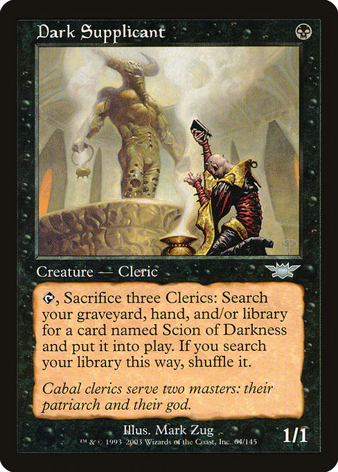 Dark Supplicant (Premodern, Legions)