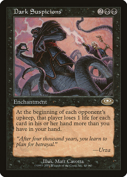 Dark Suspicions (Premodern, Planeshift)