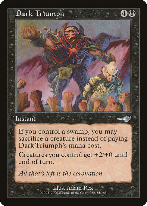 Dark Triumph (Premodern, Nemesis)