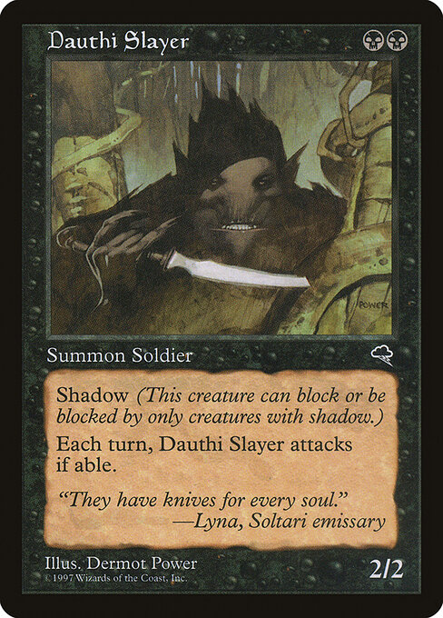 Dauthi Slayer (Premodern, Tempest)