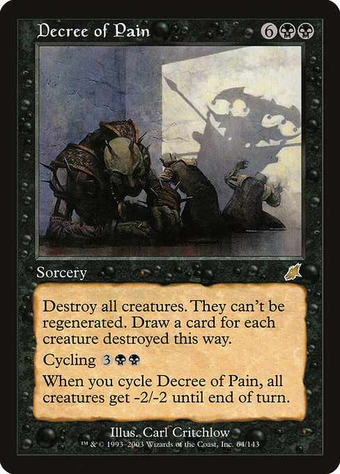 Decree of Pain (Premodern, Scourge)