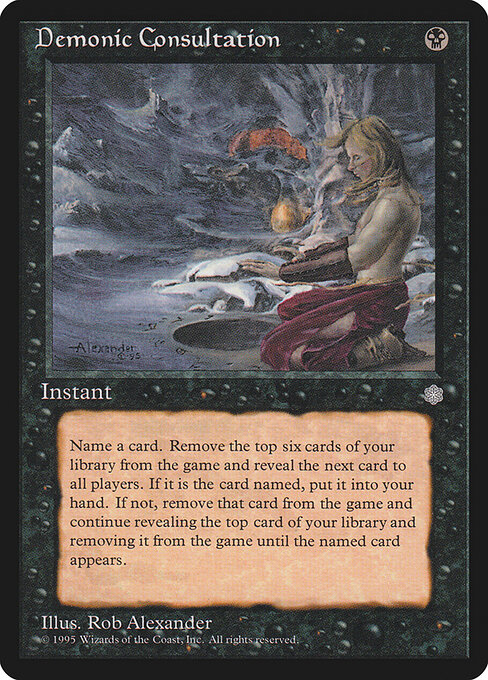 Demonic Consultation (Premodern, Ice Age)