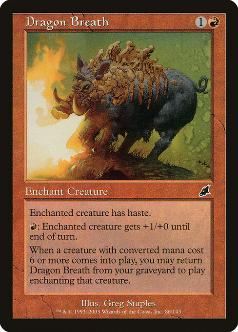 Dragon Breath (Premodern, Scourge)