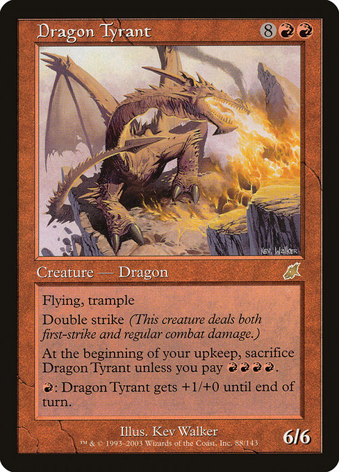 Dragon Tyrant (Premodern, Scourge)