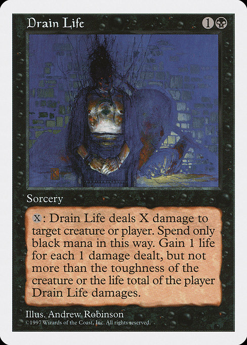 Drain Life (Premodern, Fifth Edition)