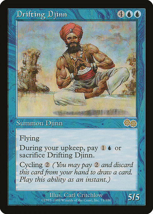 Drifting Djinn (Premodern, Urza's Saga)