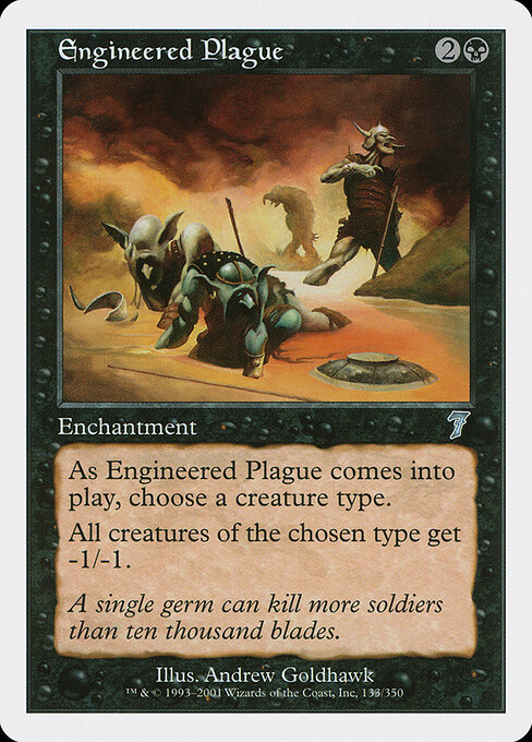 Engineered Plague (Premodern, Seventh Edition)