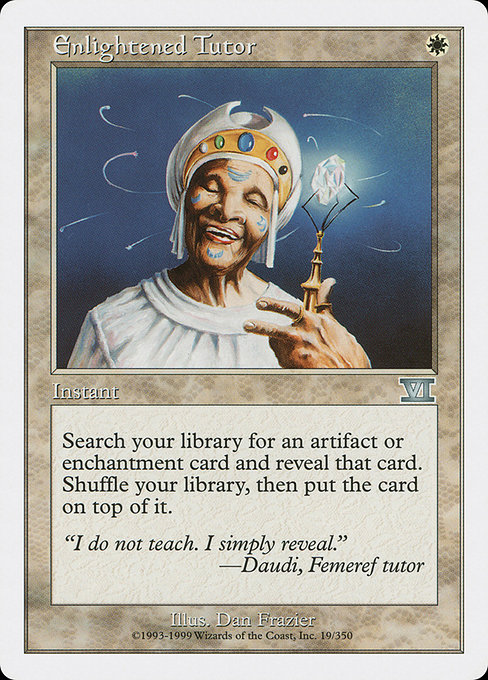 Enlightened Tutor (Premodern, Sixth Edition)