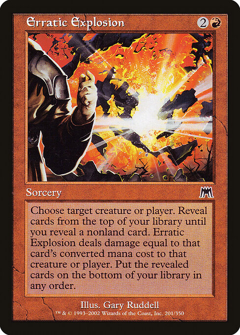 Erratic Explosion (Premodern, Onslaught)