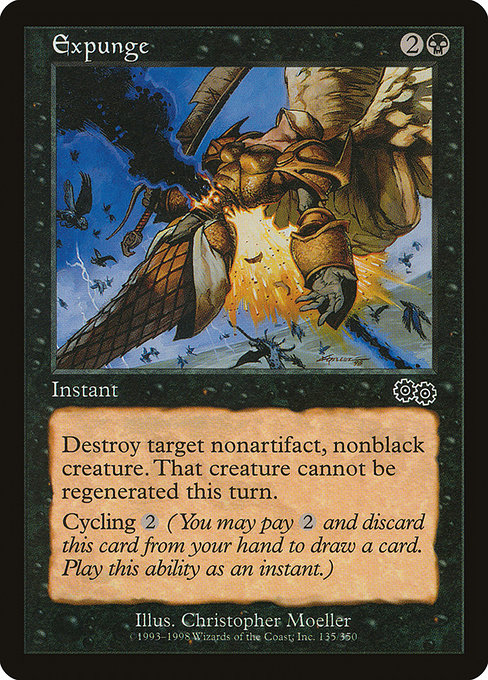 Expunge (Premodern, Urza's Saga)